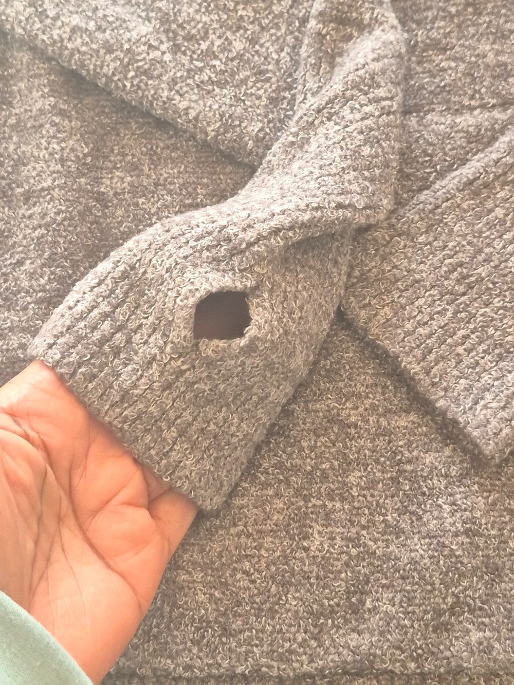 CozyChic Lite Pullover S Kangaroo Pocket Thumbholes Cabincore CoastalChic Luxe - Picture 6 of 11
